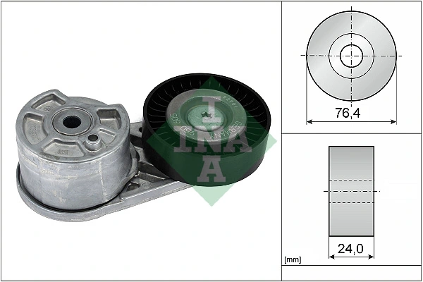 Belt Tensioner, V-ribbed belt